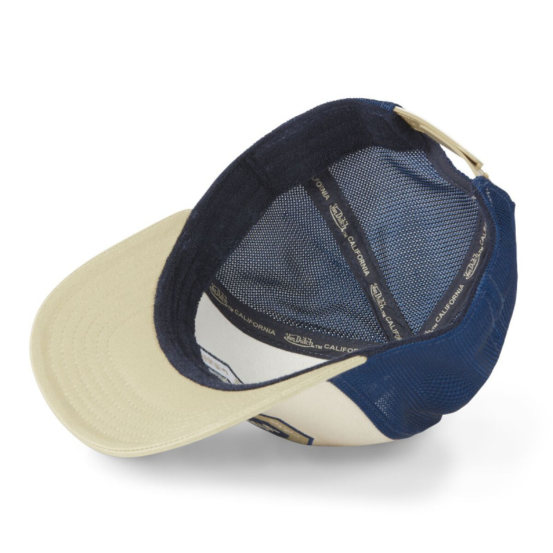 Casquette Vondutch Beige Trucker Snapback SEMI-CURVED