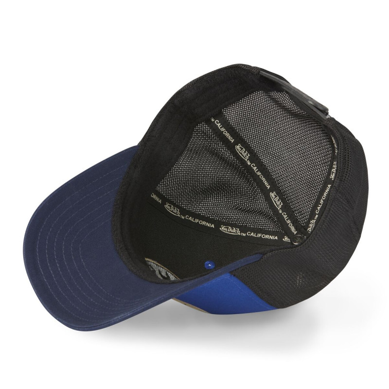 Casquette Vondutch Bleue Trucker Snapback SEMI-CURVED