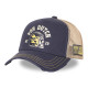 Casquette Vondutch Bleue Trucker Snapback effet Usé CREW