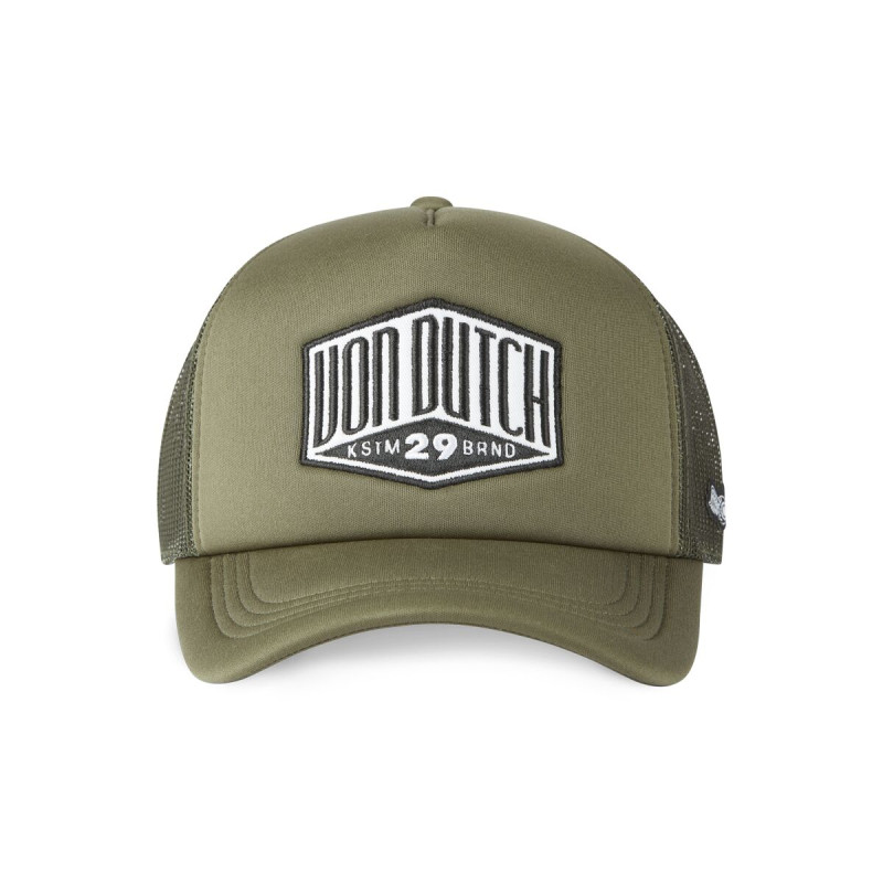 Casquette Vondutch Kaki Trucker Snapback FOAM