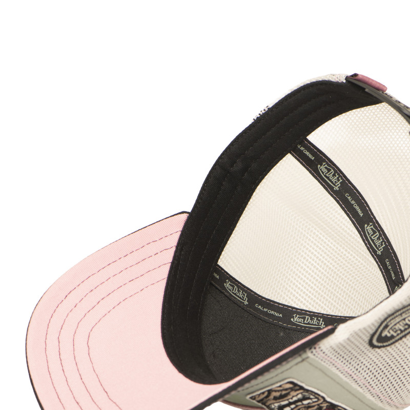 Casquette Vondutch Grise Trucker Snapback PATCHES