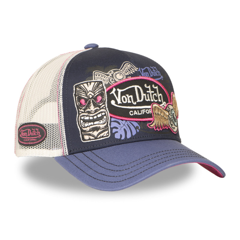 Casquette Vondutch Violette Trucker Snapback PATCHES