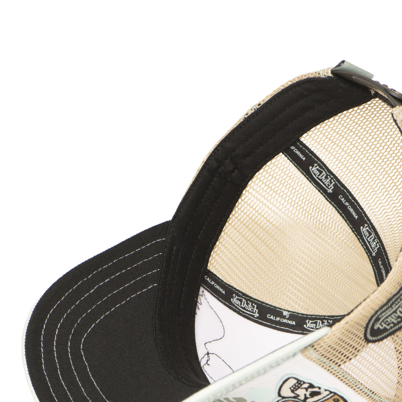 Casquette Vondutch Verte Trucker Snapback PATCHES