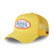 Casquette Vondutch Jaune Trucker Snapback POLY