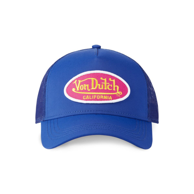Casquette Vondutch Bleue Trucker Snapback POLY