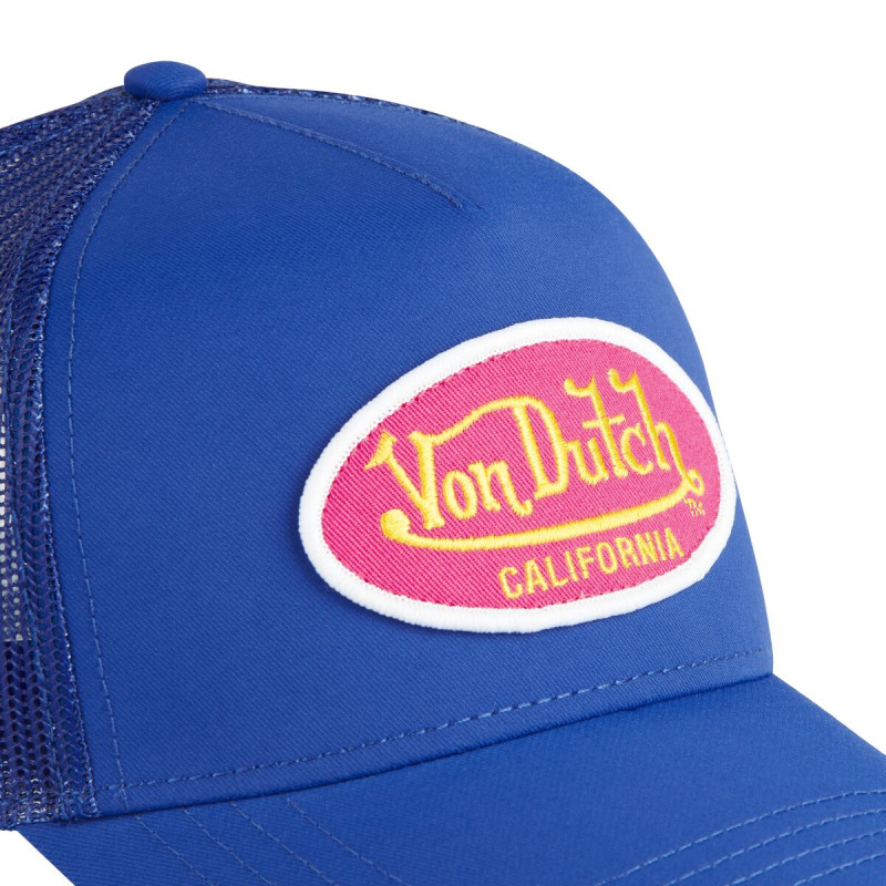 Casquette Vondutch Bleue Trucker Snapback POLY
