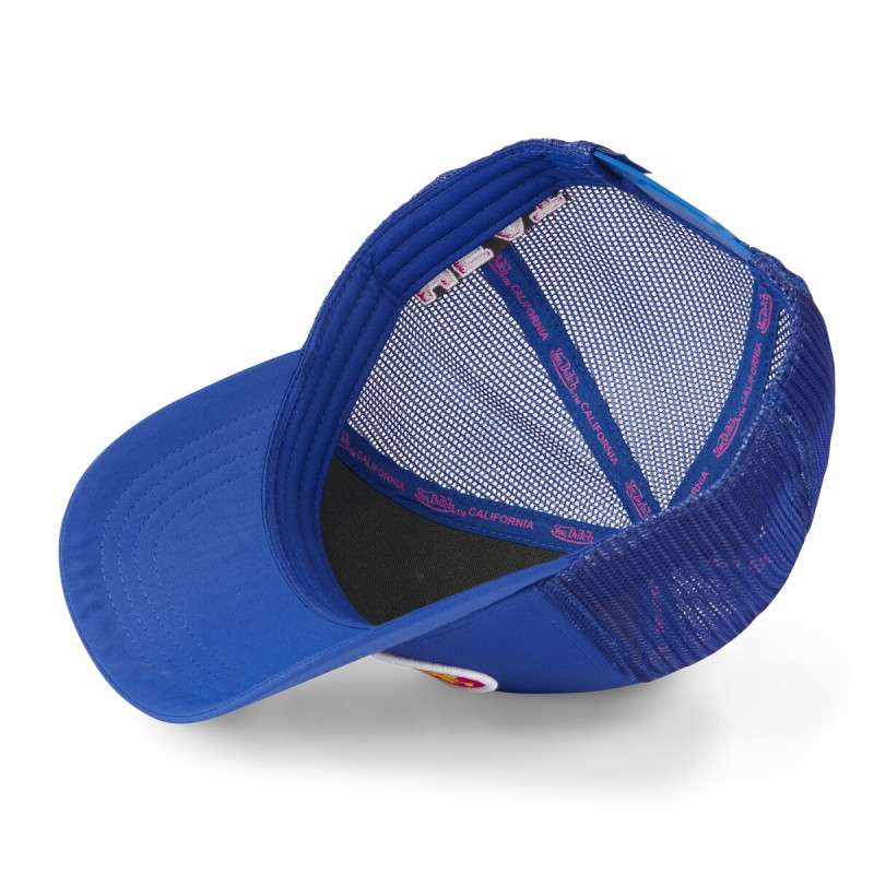 Casquette Vondutch Bleue Trucker Snapback POLY