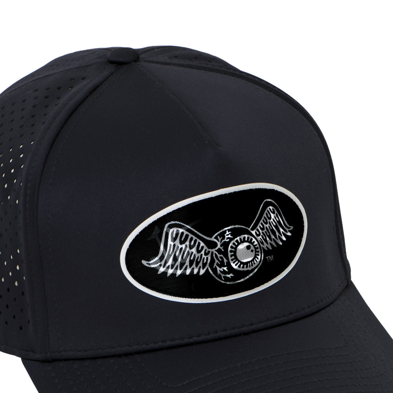 Casquette Vondutch Bleue Trucker Snapback effet Hologramme SPORT