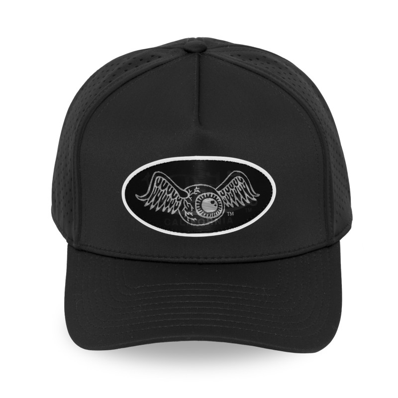 Casquette Vondutch Noire Trucker Snapback effet Hologramme SPORT