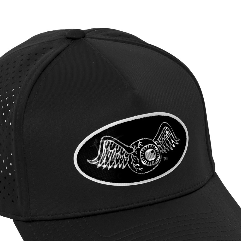 Casquette Vondutch Noire Trucker Snapback effet Hologramme SPORT