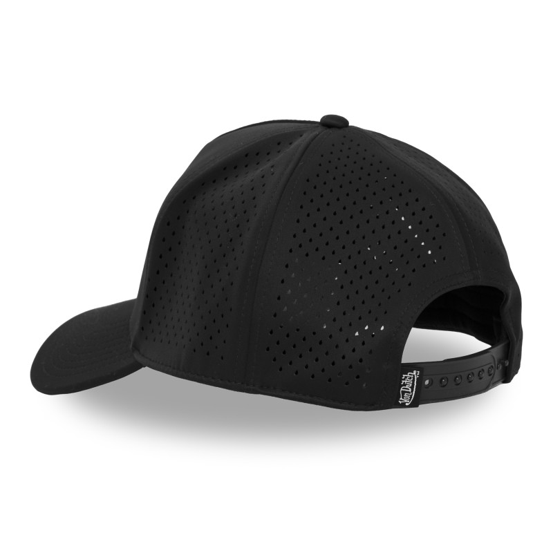 Casquette Vondutch Noire Trucker Snapback effet Hologramme SPORT