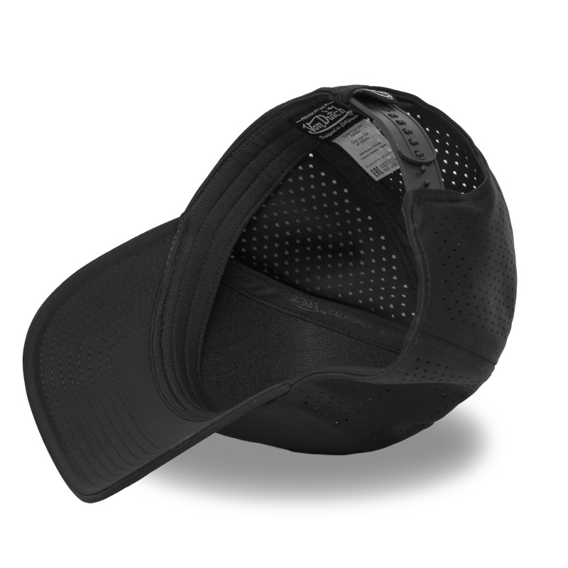 Casquette Vondutch Noire Trucker Snapback effet Hologramme SPORT