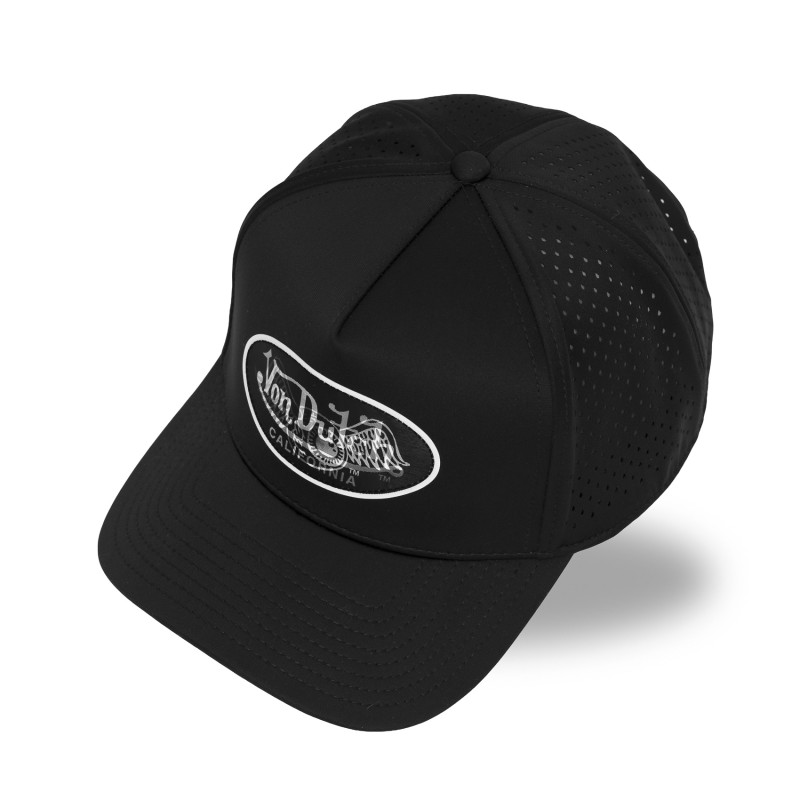 Casquette Vondutch Noire Trucker Snapback effet Hologramme SPORT