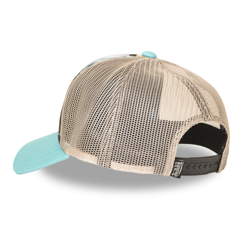 Casquette Vondutch Turquoise Trucker Snapback SUBLI