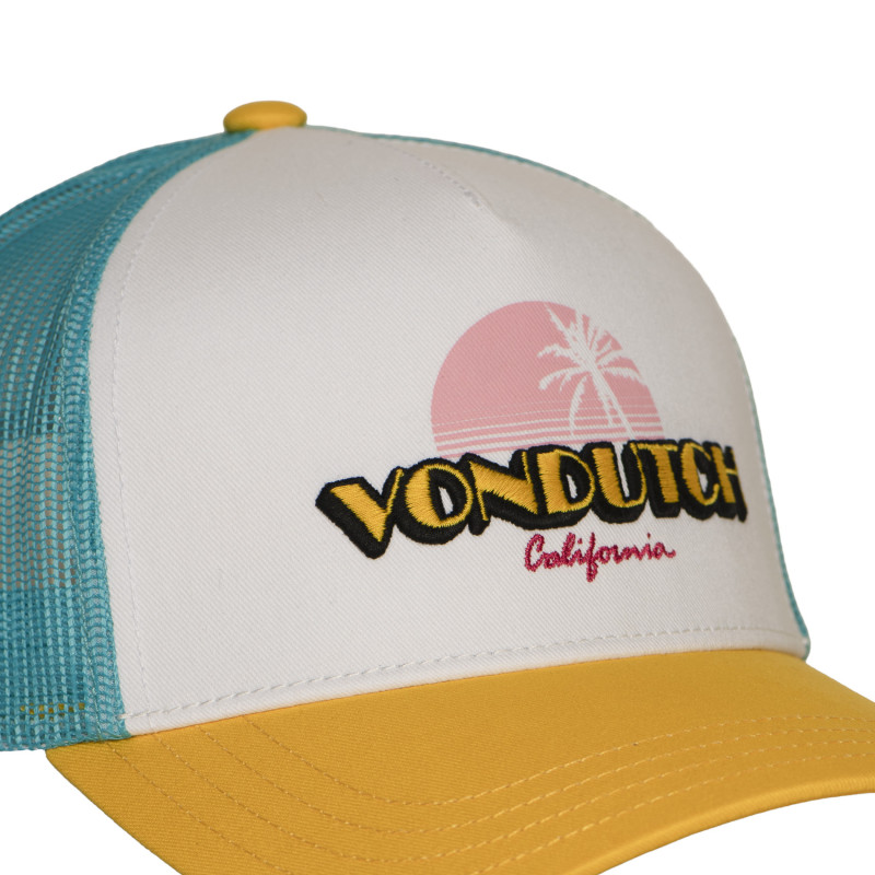 Casquette Vondutch Jaune Trucker Snapback SURF