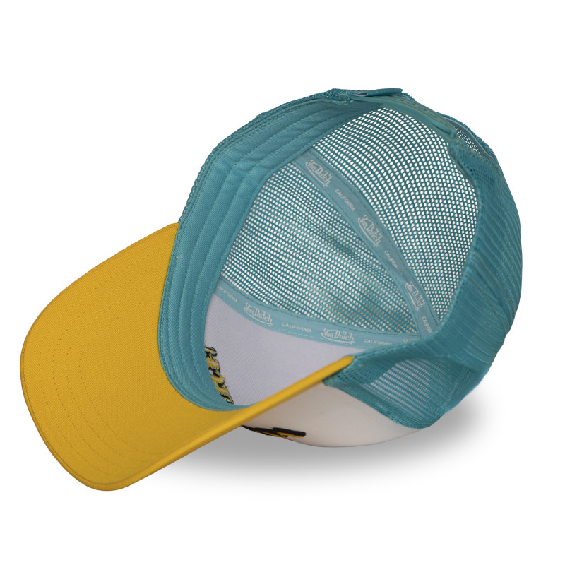 Casquette Vondutch Jaune Trucker Snapback SURF