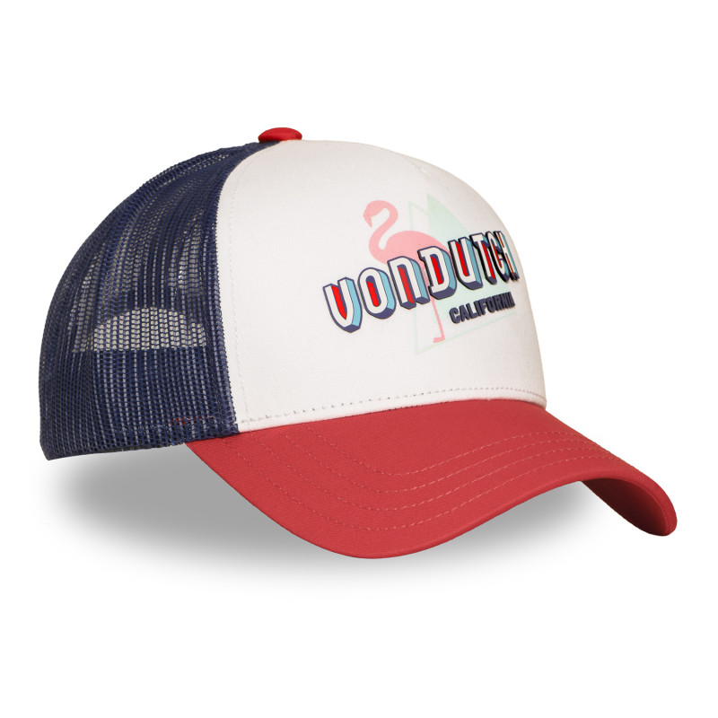 Casquette Vondutch Orange Trucker Snapback SURF