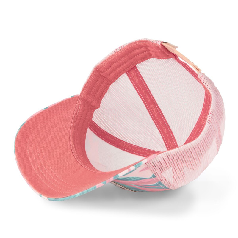 Casquette Vondutch Rose Trucker Snapback TROPICAL