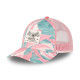 Casquette Vondutch Rose Trucker Snapback TROPICAL