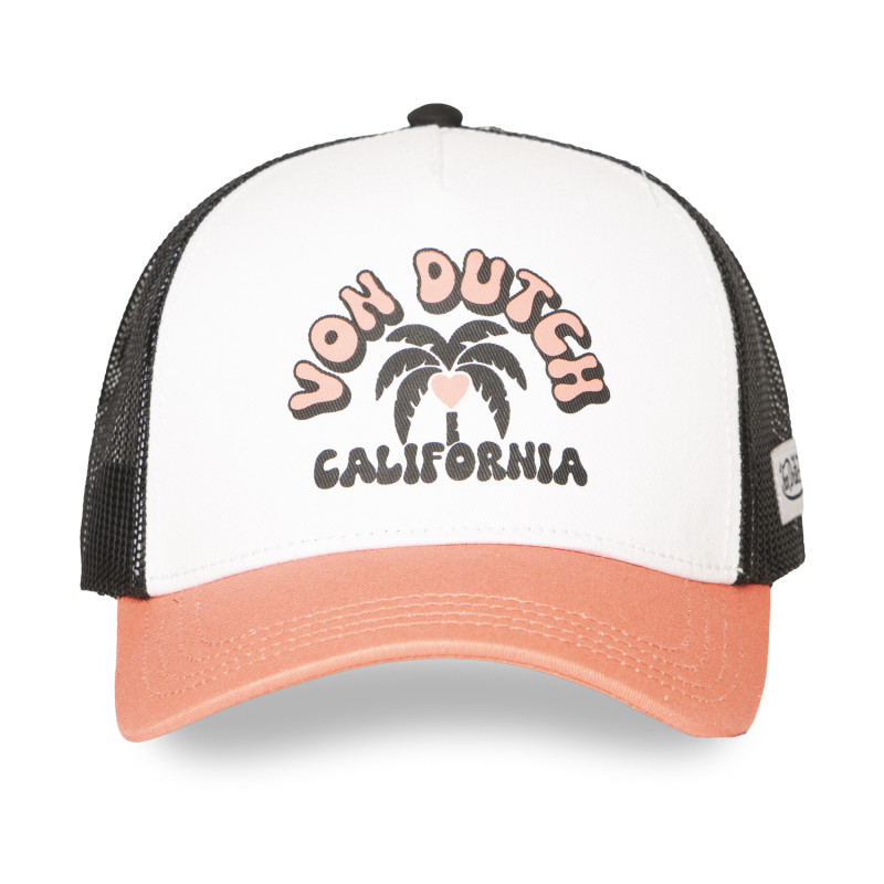 Casquette Vondutch Blanche Trucker Snapback VACATION