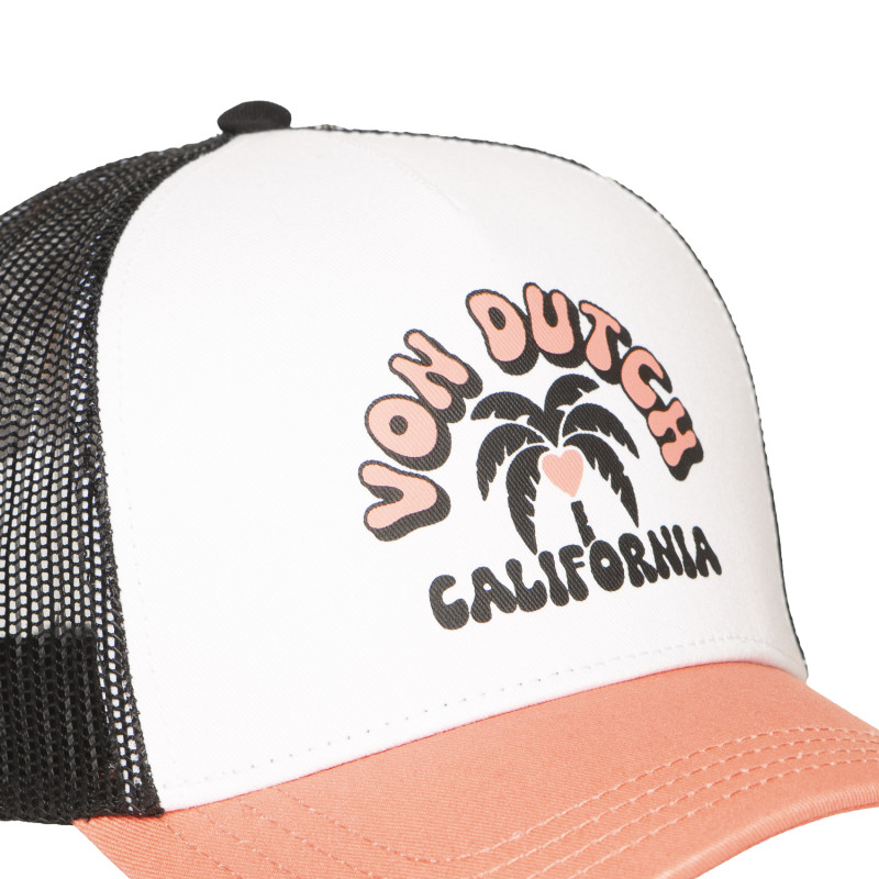 Casquette Vondutch Blanche Trucker Snapback VACATION