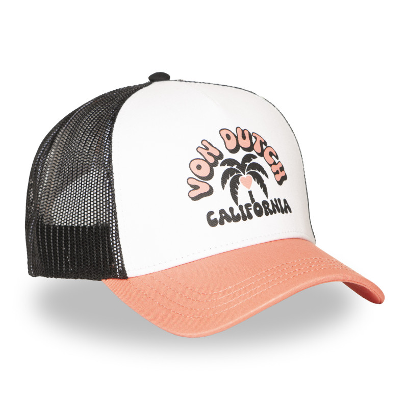 Casquette Vondutch Blanche Trucker Snapback VACATION