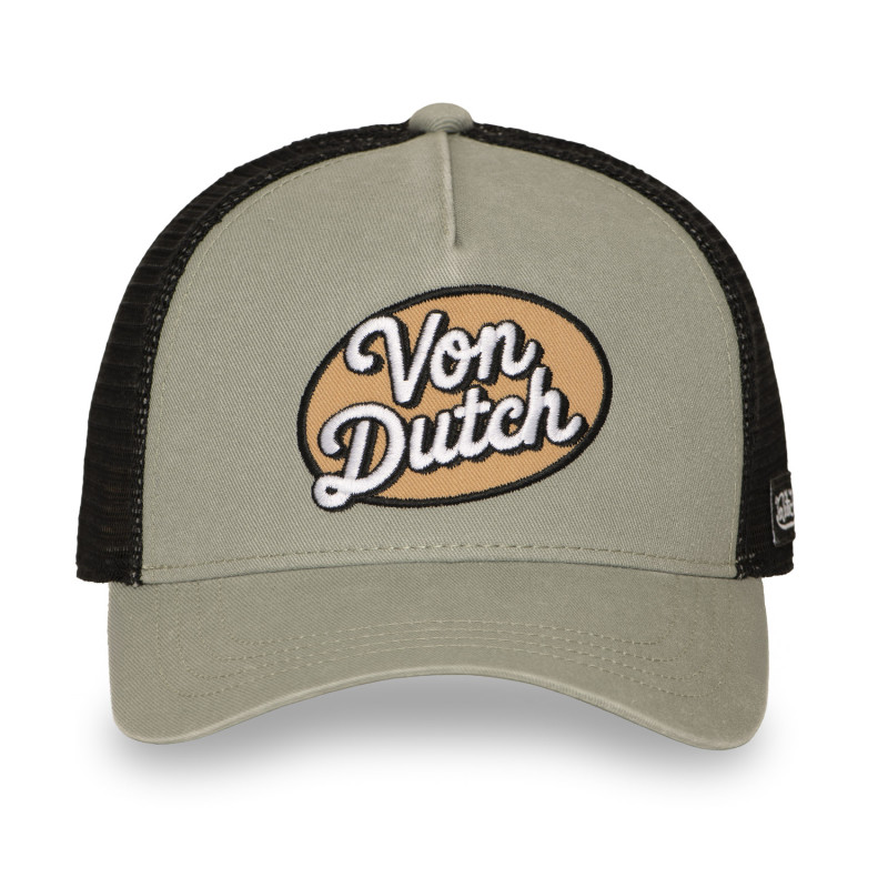 Casquette Vondutch Kaki Trucker Snapback ACID
