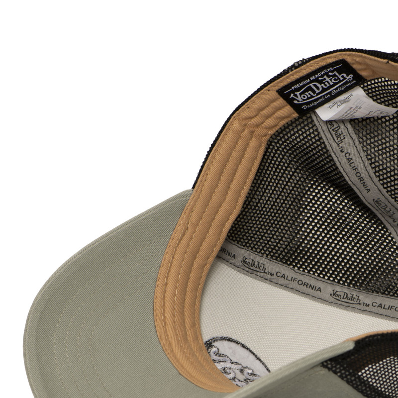 Casquette Vondutch Kaki Trucker Snapback ACID