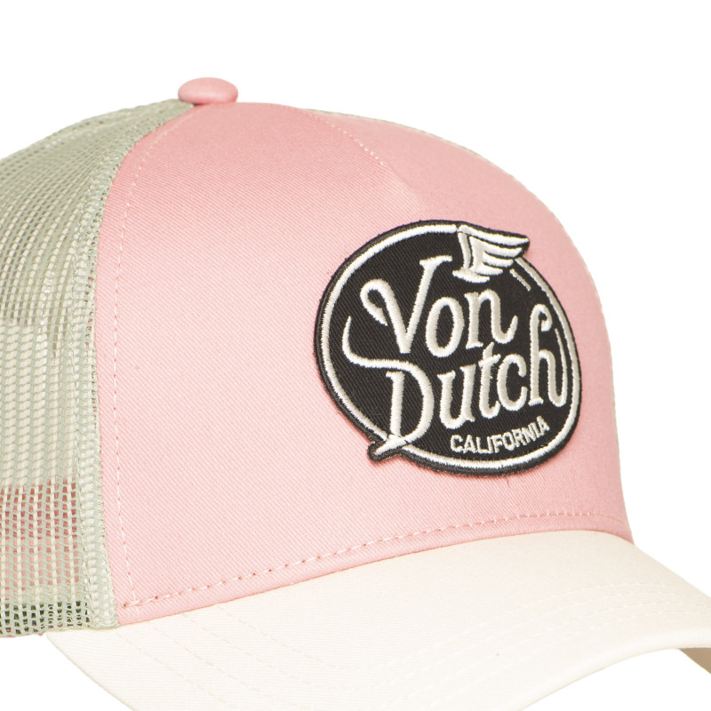 Casquette Vondutch Rose Trucker Snapback WINGS