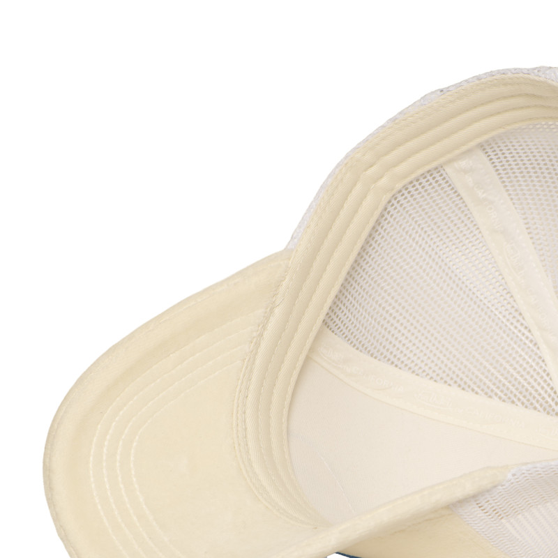Casquette Beige Trucker Snapback en Velours KYLIE | Vondutch