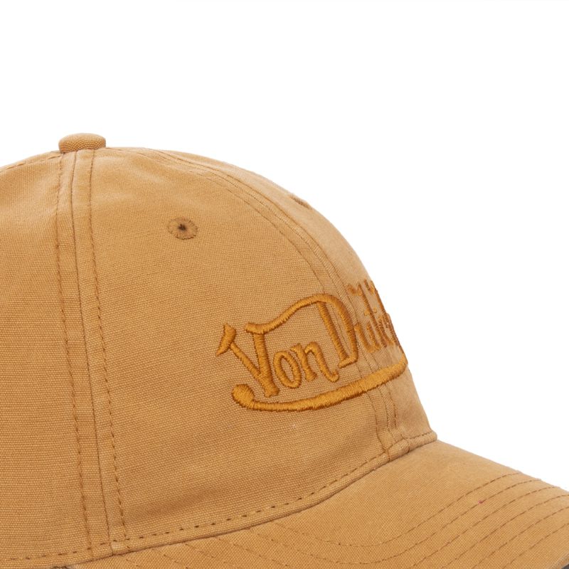Casquette Von Dutch baseball homme Wheat