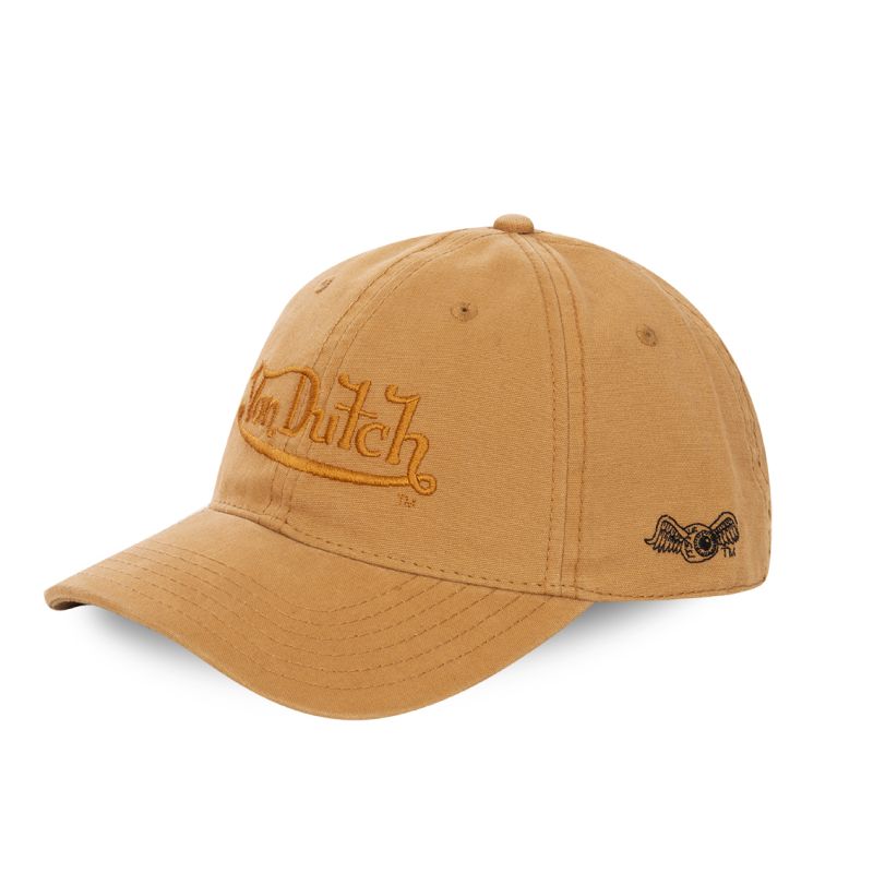 Casquette Von Dutch baseball homme Wheat