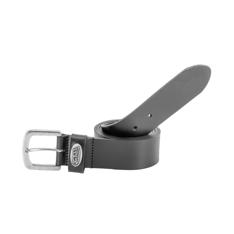 Ceinture en cuir de vachette avec boucle 4cm