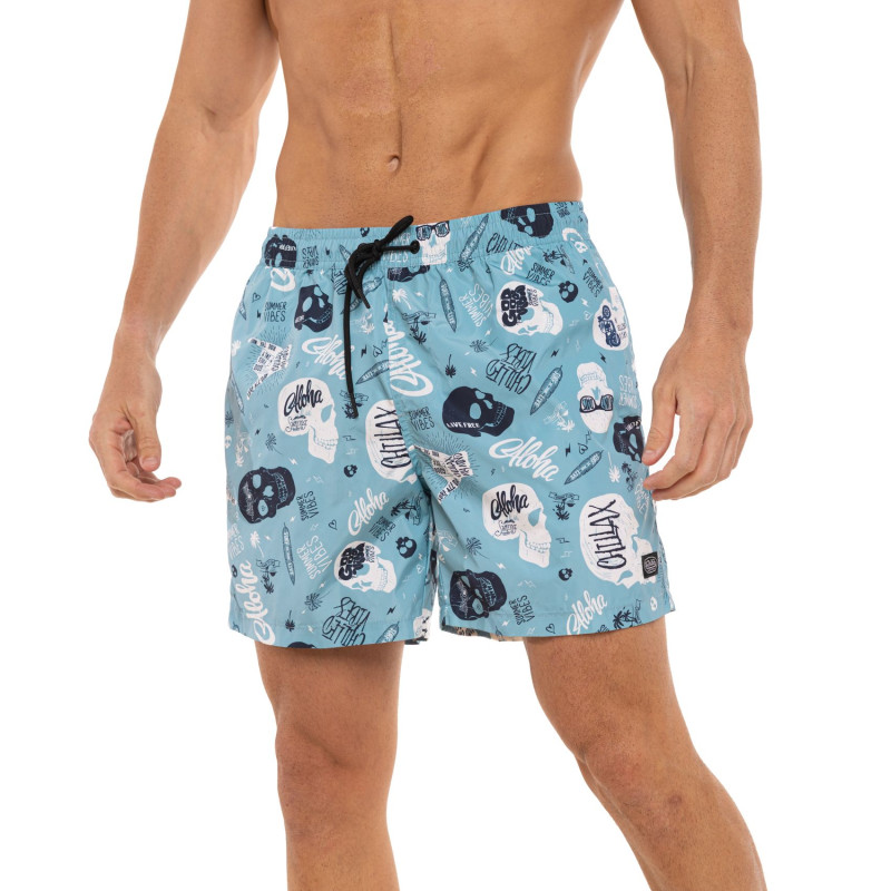 Maillot de bain Poches Bleu BURT | homme - Vondutch