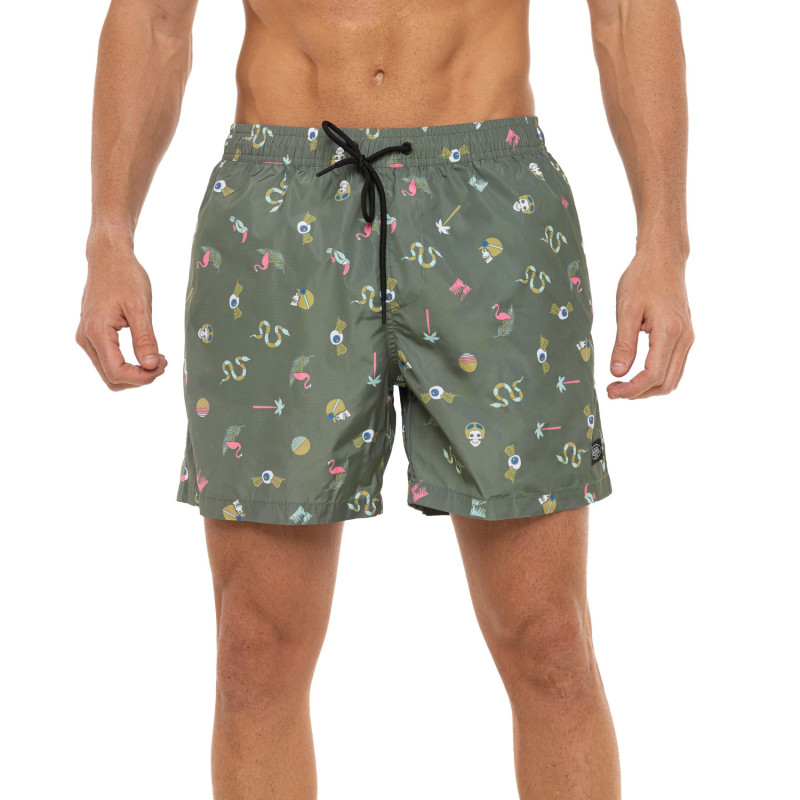 Maillot de bain Poches Vert BURT | homme - Vondutch