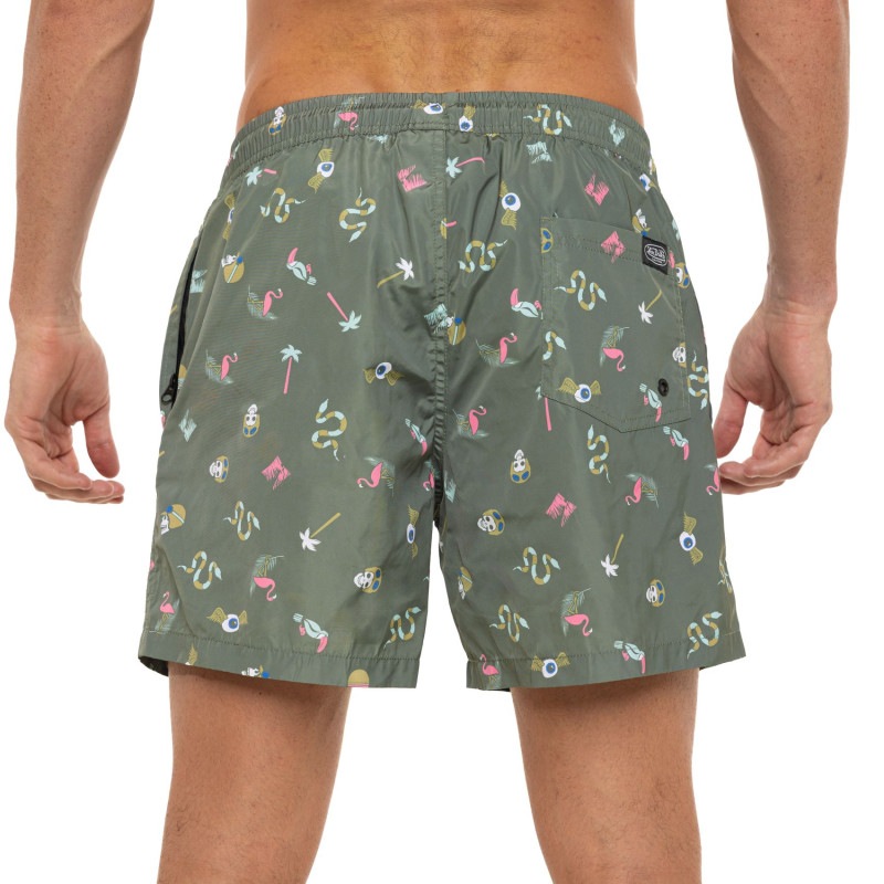 Maillot de bain Poches Vert BURT | homme - Vondutch