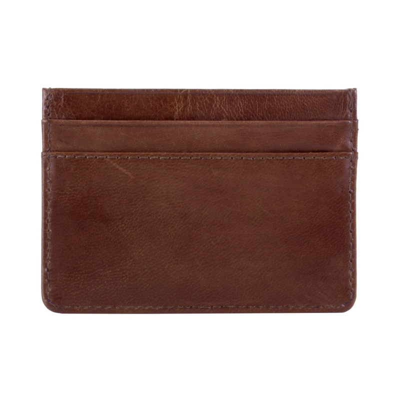 Portecarte en cuir véritable Base 7x10cm