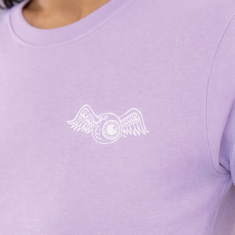 T-shirt femme col rond print devant et dos April