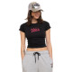 Tee Shirt Noir coupe Slim Col rond MRK | Femme - Vondutch | Von Dutch