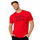 Tee Shirt Rouge coupe Régular Col rond LOG | Homme - Vondutch | Von Dutch