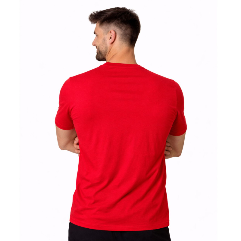 Tee Shirt Rouge coupe Régular Col rond LOG | Homme - Vondutch | Von Dutch