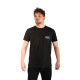 Tee Shirt Noir coupe Régular Col rond LOG Homme | Vondutch