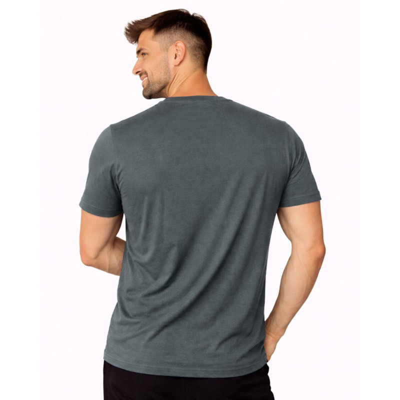 Tee Shirt Gris coupe Régular Col rond LOG Homme | Vondutch