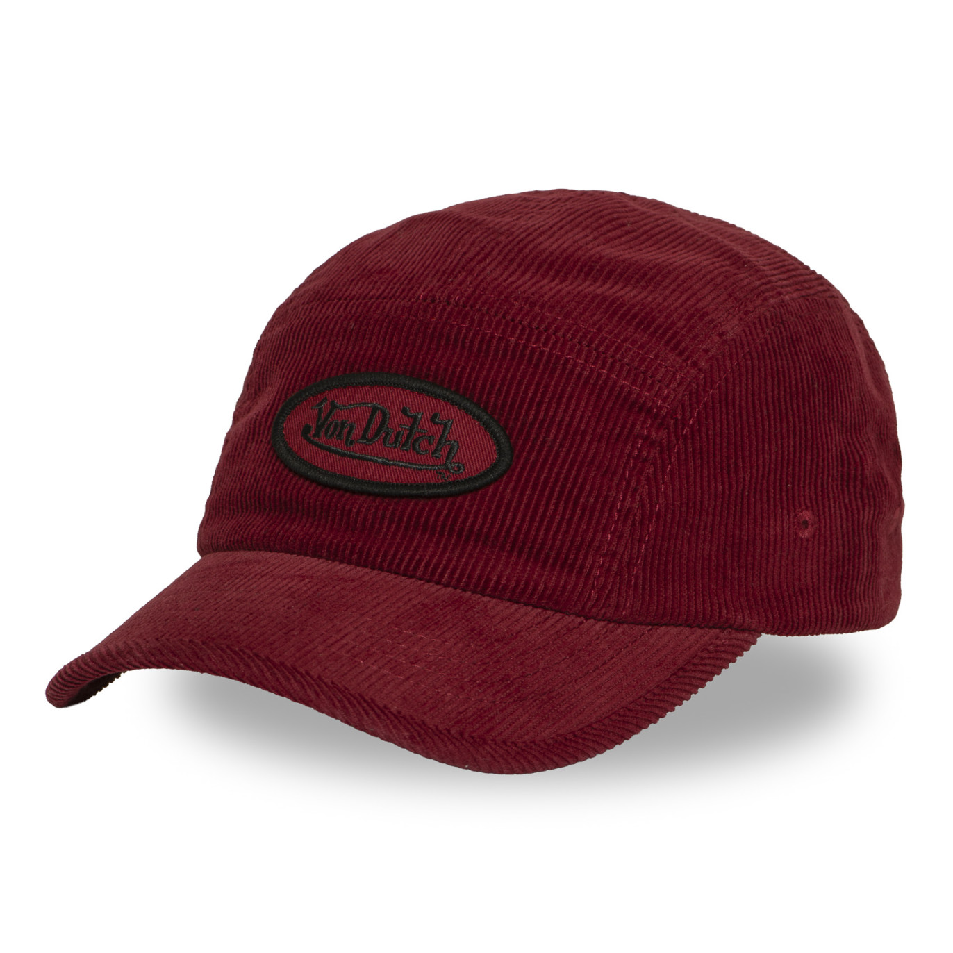 Casquette homme 5 panneaux en velours côtelé | Von Dutch