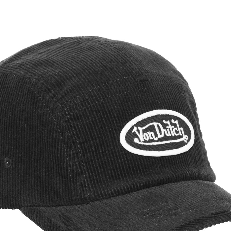 Casquette homme 5 panneaux en velours côtelé | Von Dutch