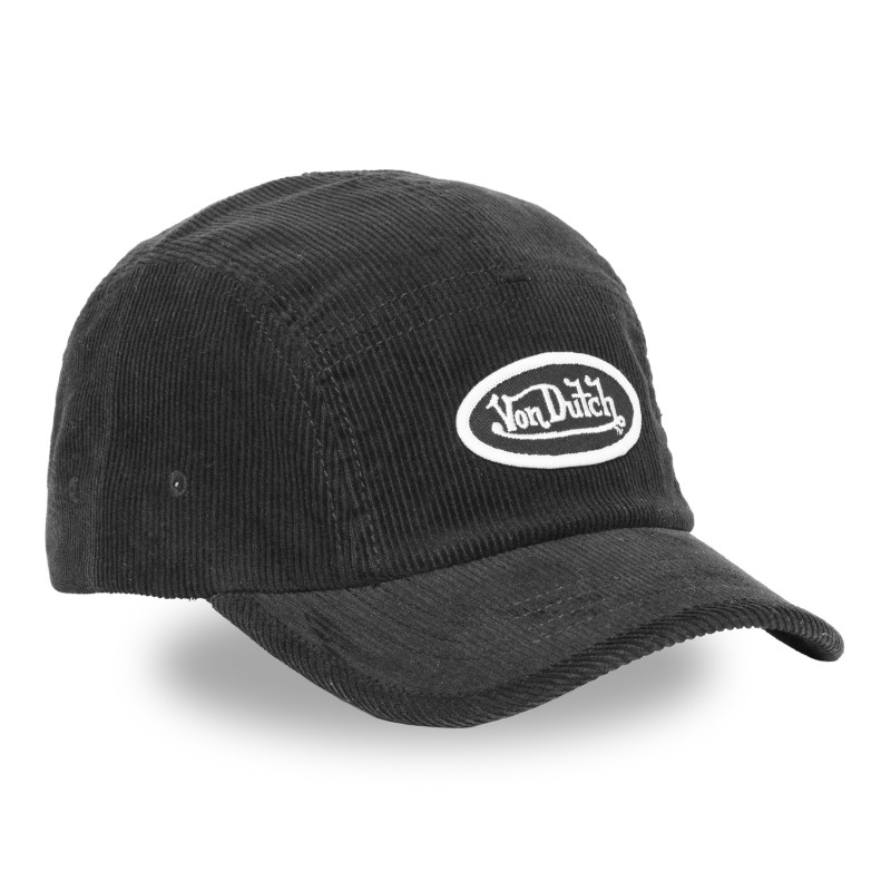 Casquette homme 5 panneaux en velours côtelé | Von Dutch