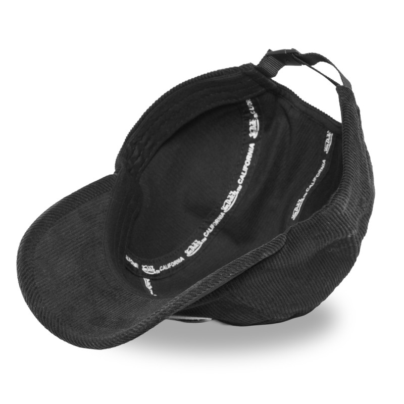 Casquette homme 5 panneaux en velours côtelé | Von Dutch