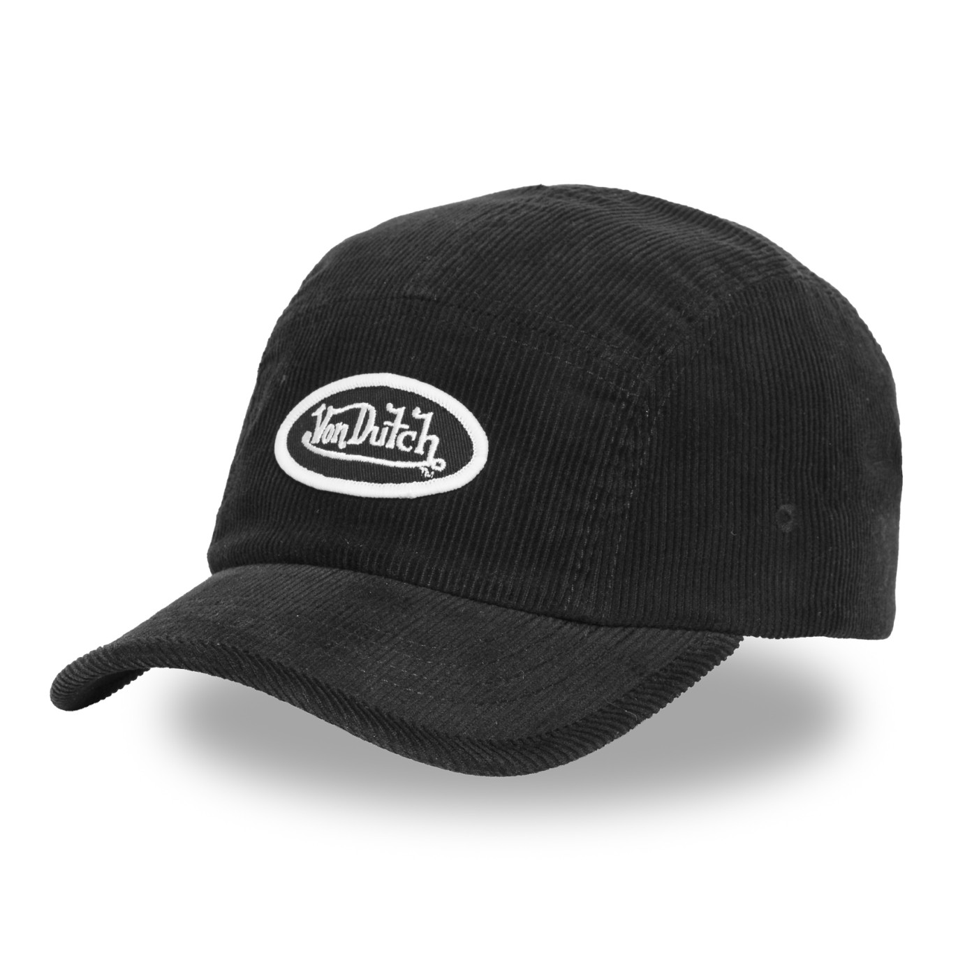 Casquette homme 5 panneaux en velours côtelé | Von Dutch
