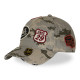 Casquette baseball effet usé avec patch Kamo Sand | Von Dutch