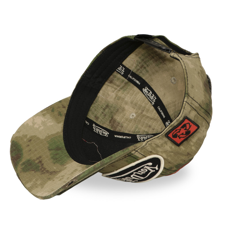 Casquette baseball effet usé avec patch Kamo Forest | Von Dutch